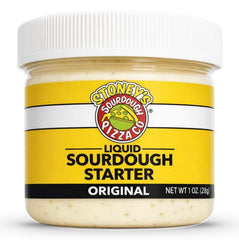 Stoney's jar front label showing brand and culture for easy identification and quality