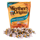 Storck Werther's Original shareable bag front showing branding and size benefit