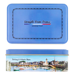 Straight from France individually wrapped caramels highlighting freshness and convenience
