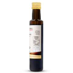 Straight from France syrup pouring close-up highlights smooth texture and easy mixing