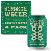 Strange Water front slim can showing clean label and refreshing look