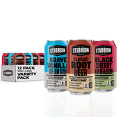 Stubborn Soda three-can front packaging showing all flavors and clear branding, attractive for gifting