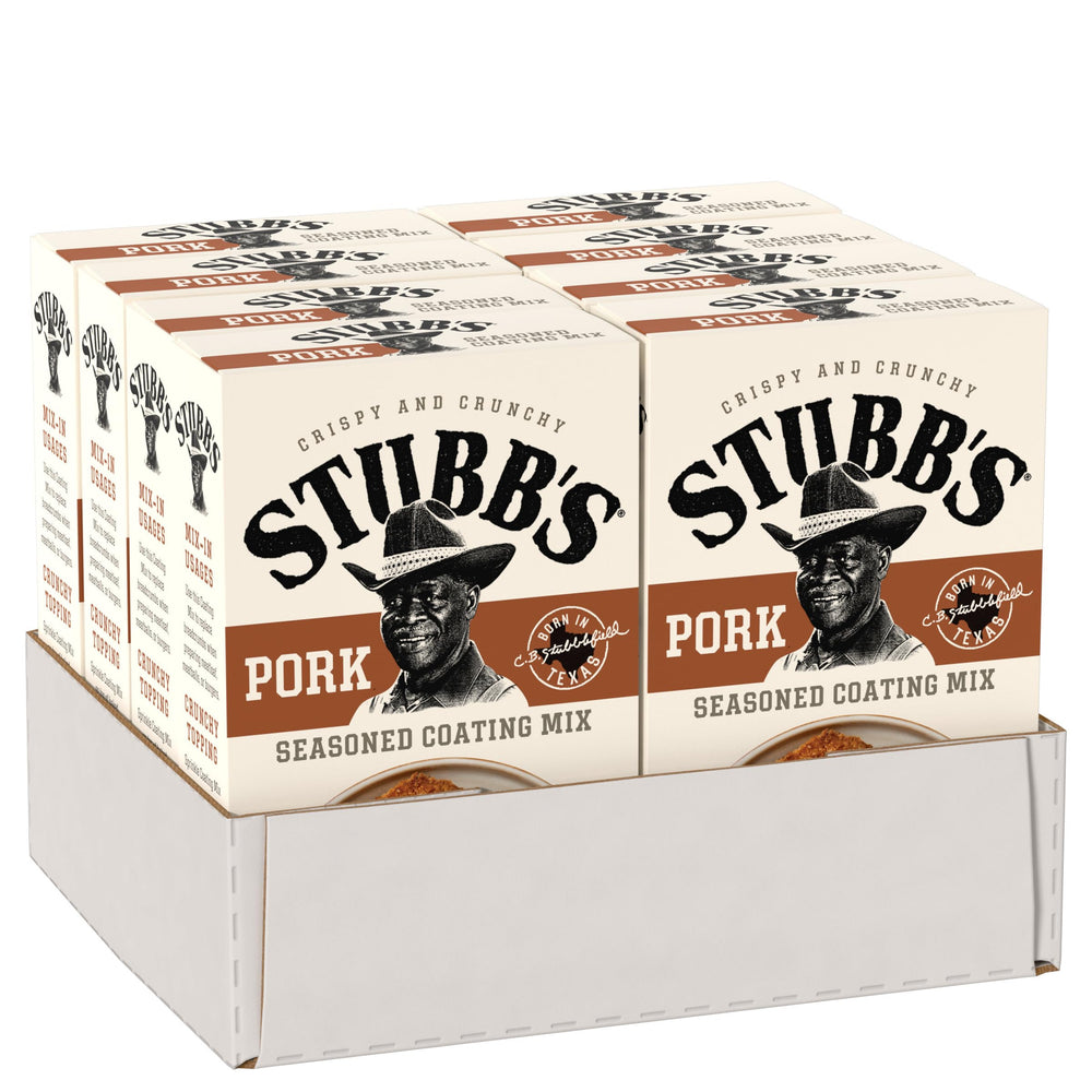 Stubb's front packaging showing product and easy-use benefit