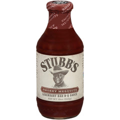 Stubb's front packaging showing four 18 oz bottles, ready for barbecues