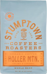 Stumptown front packaging showing Holler Mountain bag and fresh appeal