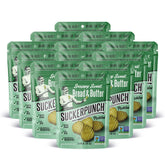 SUCKERPUNCH pouch front view showing product label and sweet Bread & Butter appeal