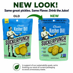 SUCKERPUNCH pouch held in hand showing portable size and convenience
