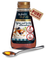 Sukrin gold front label showing product benefits and branding