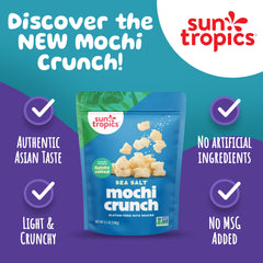 Sun Tropics mochi bites in a bowl ready to eat with convenient snacking benefit