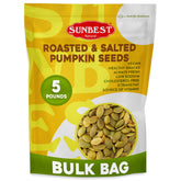 Sunbest Natural front of 5 lb bag showing product branding and bulk packaging benefit