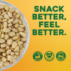 Sunbest Natural pine nuts sprinkled on salad adding nutty crunch