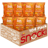 SunChips front package showing Harvest Cheddar and whole grain benefits