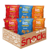 SunChips front packaging showing variety pack and benefits