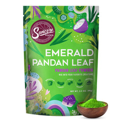 Suncore Foods front packaging showing product and clear label benefit: natural color