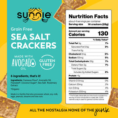 Sunnie close-up of cracker texture showing crunchy baked surface benefit