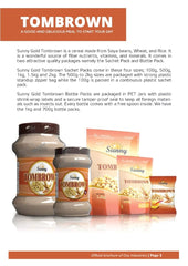 Sunny Gold TomBrown porridge texture close-up illustrating creamy consistency and fiber