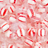 SUNNY ISLAND front bag view showing 2 lb peppermint puffs, convenient bulk refreshment