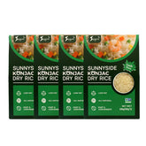 Sunnyside front packaging showing pack of four for pantry convenience