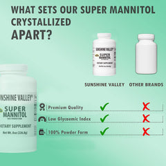 Baking scene with Sunshine Valley Mannitol demonstrating recipe versatility benefit