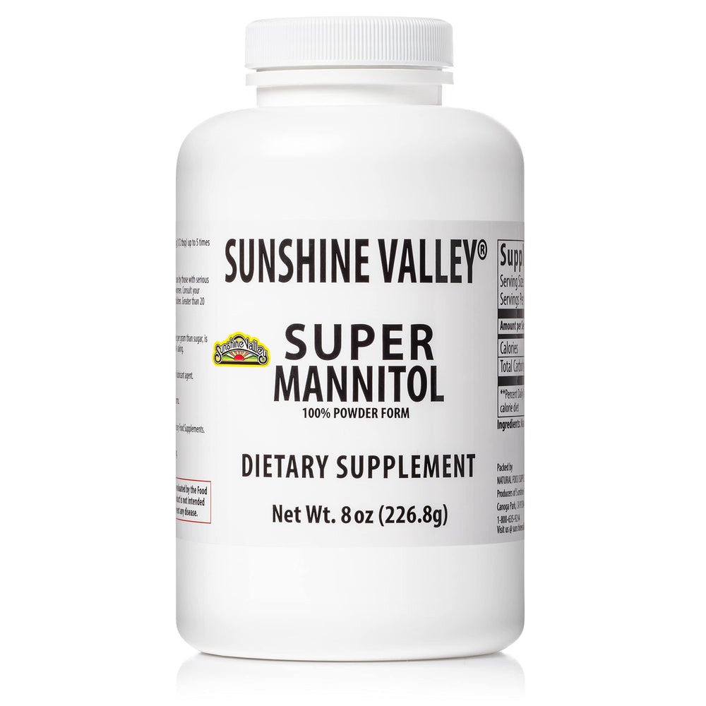 Sunshine Valley front packaging showing 8 oz container and product clarity benefit