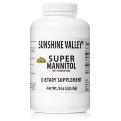 Sunshine Valley front packaging showing 8 oz container and product clarity benefit