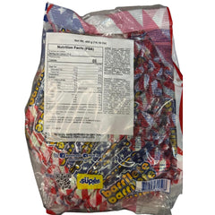 Supercoco Barrilete SUPER unwrapped bar close-up showing chewy texture and fruity appeal