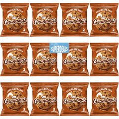 SUPERDEALS front packaging of Grandma's Cookies 2.5 oz bag showing label and bundle benefit