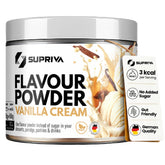 SUPRIVA front packaging showing product label and servings benefit
