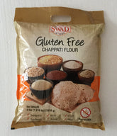 Swad front packaging of multi-grain chappati flour showing product and weight, clear labeling benefit
