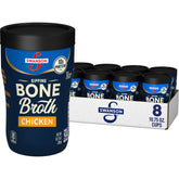 Swanson front packaging showing eight microwavable cups and brand
