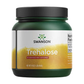 Swanson trehalose front packaging showing product pouch and branding benefit clarity
