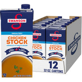 Swanson S front carton showing packaging and clear branding benefit