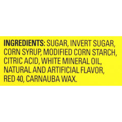 Swedish Fish close up texture highlights soft chewy benefit