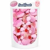 Swedisweets front packaging showing pink candy mix and convenience