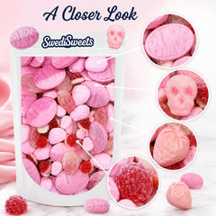Swedisweets candy in bowl at party table enhancing decor appeal