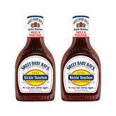 Sweet Baby Ray's front bottle view showing bold bourbon flavor and easy pouring