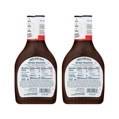 Sweet Baby Ray's sauce being poured from bottle showcasing rich pourability and sheen