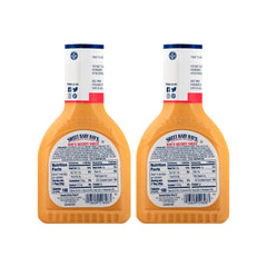 Close-up pour of Sweet Baby Ray's Secret Sauce showing texture and thickness, perfect for dipping