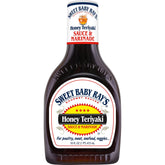 Sweet Baby Ray's bottle front label showing product for easy identification and flavor