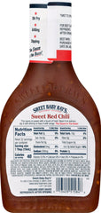 Sweet Baby Ray's wings coated in sweet red chili glaze showing caramelized finish