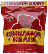 Sweet Candy Company front packaging showing resealable 16 oz bag and bold red gummy bears for sharing