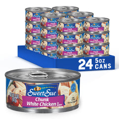 Sweet Sue front packaging can showing label and size for quick recognition and convenience