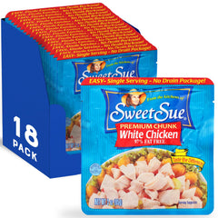 Sweet Sue front pouch packaging showing brand and product benefits