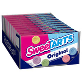 SweeTARTS theater box front view showing brand and colorful snack benefits