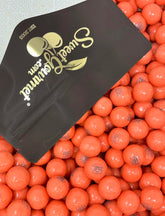 SweetGourmet front packaging showing bright pink gumballs and bulk weight benefit