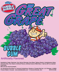 SweetGourmet close-up of shiny grape gum ball coating highlighting rich color and texture
