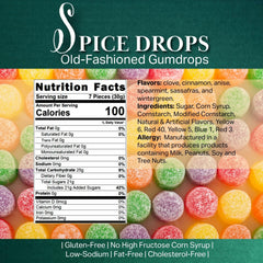 SweetGourmet assorted flavored gumdrops showing vibrant colors and variety