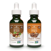 SweetLeaf front packaging shows two 2 fl oz bottles and benefits