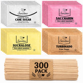 Sweetmo front packaging showing full 300-count variety and convenience