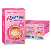 Sweet'N Low front of box showing brand and zero calorie label benefit